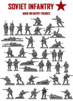 12mm Soviet Infantry and Heavy Weapons