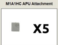M1A1HC APU Attachment Sprue
