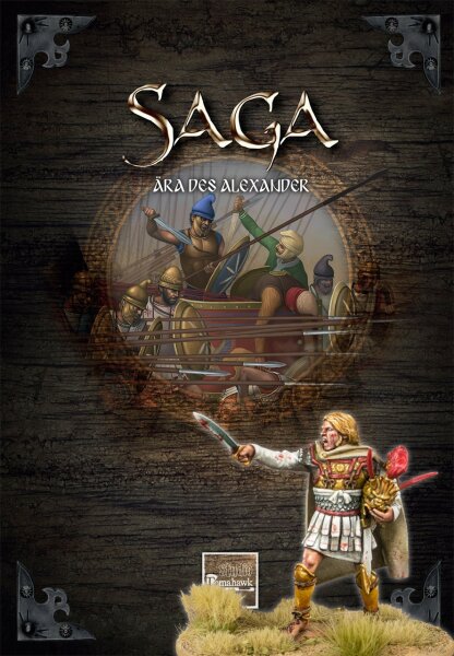 Saga: Ära des Alexander + Karten + Gratis Miniatur - Makedonischer Kriegsherr (Deutsch)