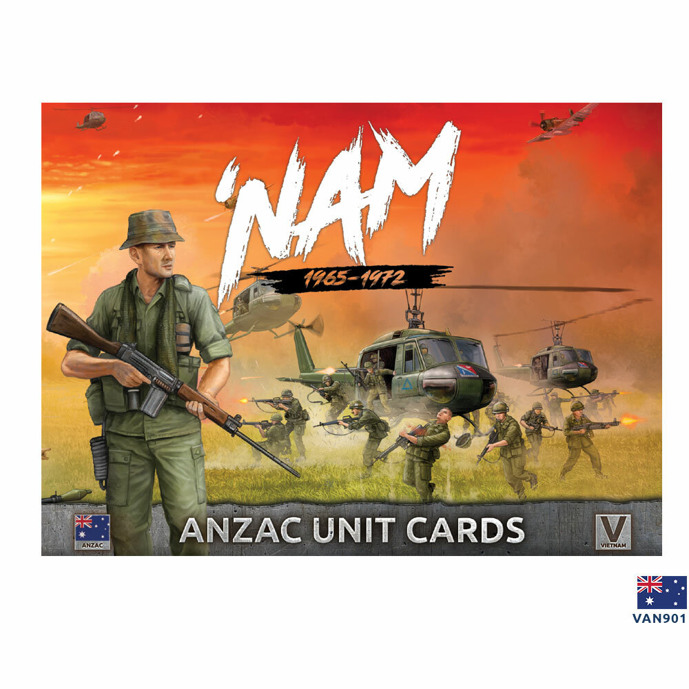 Unitizing Cards ´Nam 1965-1972: ANZAC Unit Cards, 8,10