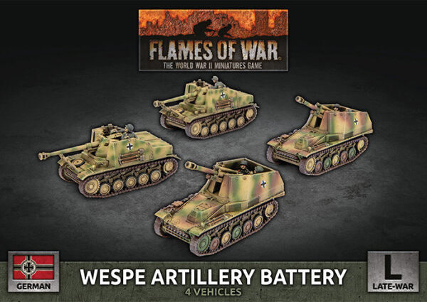 Wespe Artillery Battery -(LW/Plastic)