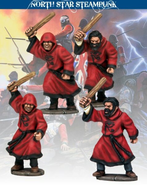North Star Steampunk: Cultists of Amun with Clubs