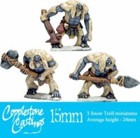 15mm Snow Trolls