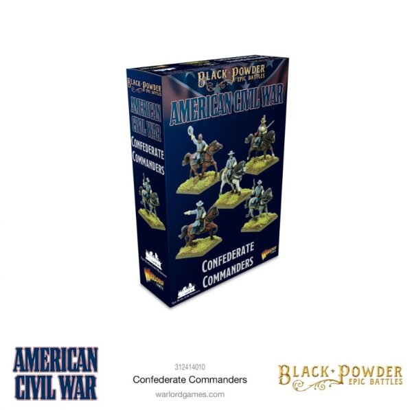 Black Powder: Epic Battles - American Civil War Confederate Commanders