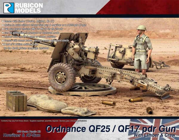 Ordnance QF25/QF17 pdr Gun