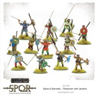 SPQR: Dacia - Sarmatia & Dacian Tribesmen with Javelins