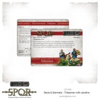 SPQR: Dacia - Sarmatia & Dacian Tribesmen with Javelins