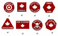 WWIII: Team Yankee - Canadian Token Set