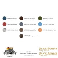 Black Powder: American Civil War Paint Set