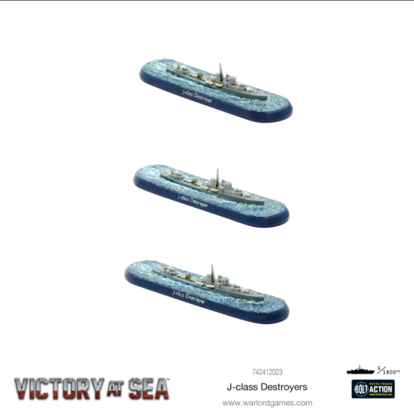 Victory At Sea: J-Class Destroyers