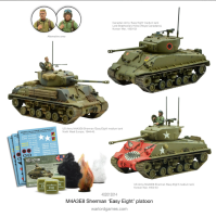 M4A3E8 Sherman Easy Eight Platoon