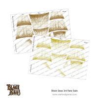 Black Seas: 3rd Rate Sails (Light + Dark)