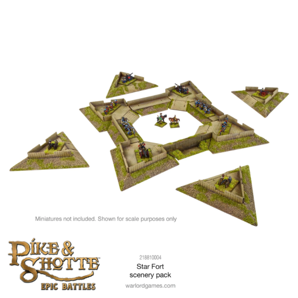 Pike & Shotte: Epic Battles - Star Fort Scenery Pack