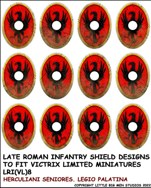 Late Roman Infantry Shield Designs 8