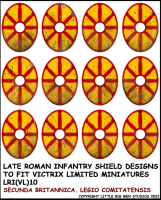 Late Roman Infantry Shield Designs 10