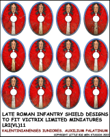 Late Roman Infantry Shield Designs 11