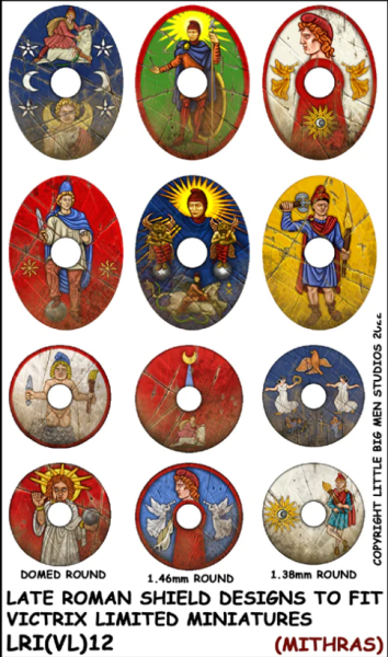 Late Roman Infantry Shield Designs 12