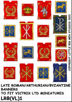 Late Roman/Arthurian & Byzantine Banner Sheet