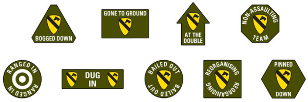 1st Cavalry Division (Airmobile) Token Set