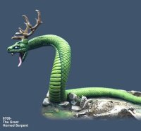 Flint & Feather: The Great Horned Serpent