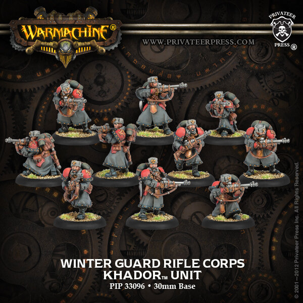 Khador Winter Guard Rifle Corps