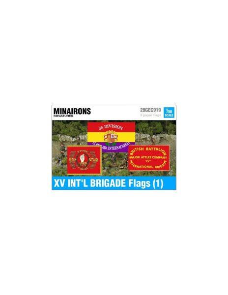 1/56 XV International Brigade Flags (1)