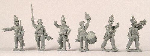 Fusilier/Light Infantry Command in Shakos