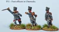Foot Officers in Überrocks (Prussians)