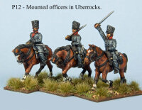 Mounted Officers in Überrocks (Prussians)