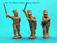 Trail Arms Poses Foot Officers in Kollets (Prussians)