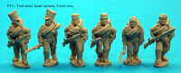 Six Figure Pack with Trail Arms Poses: Alternative Head Variants of P14 (Prussians)