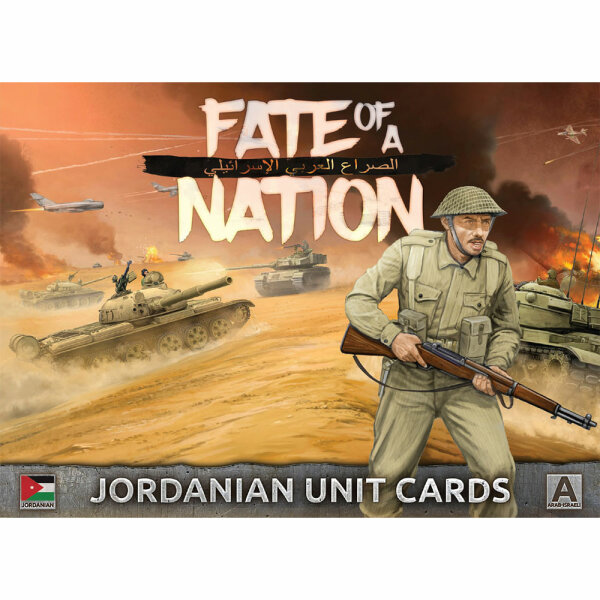 Fate of a Nation: Unit Cards - Jordanian Forces in the Middle East