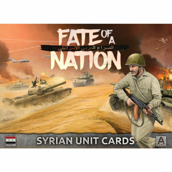 Fate of a Nation: Unit Cards - Syrian Forces in the Middle East