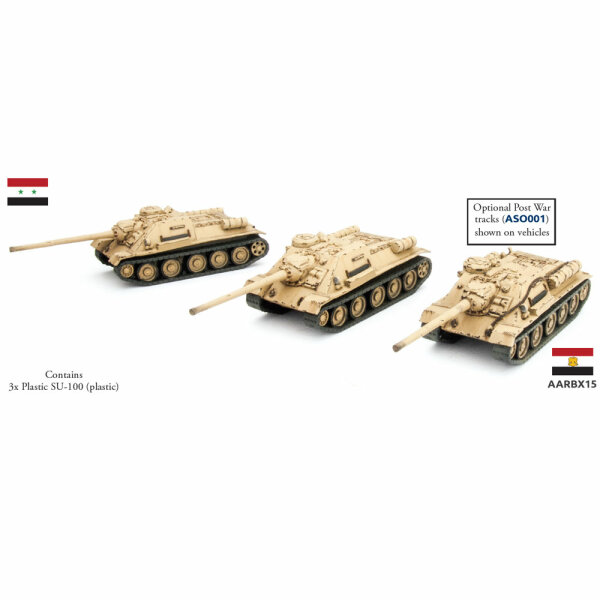 SU-100 Anti-Tank Platoon (Egyptian/Syrian)