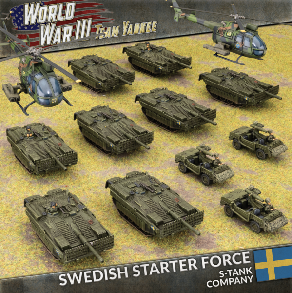 Swedish Strv 103 S-tank Company Starter Force (Limitiert)