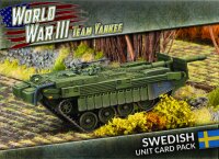 World War III: Team Yankee - Swedish Unit Card Pack