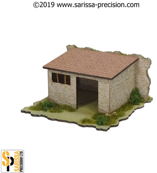 28mm Mediterranean Village Animal Shed