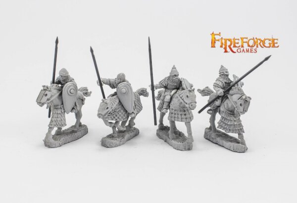 Medieval Russians: Junior Druzhina with Lances