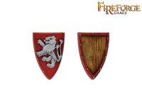 Deus Vult: Lion Rampant Shields (x12)