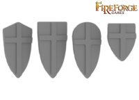 Deus Vult: Crusader Shields (x12)