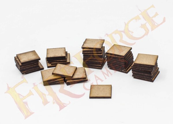 Deus Vult: MDF Bases 20 x 20 x 2mm (x24)