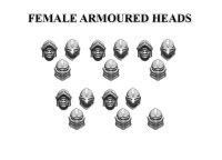 Forgotten World: Stone Realm - Female Armoured Heads