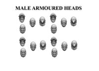 Forgotten World: Stone Realm - Male Armoured Heads