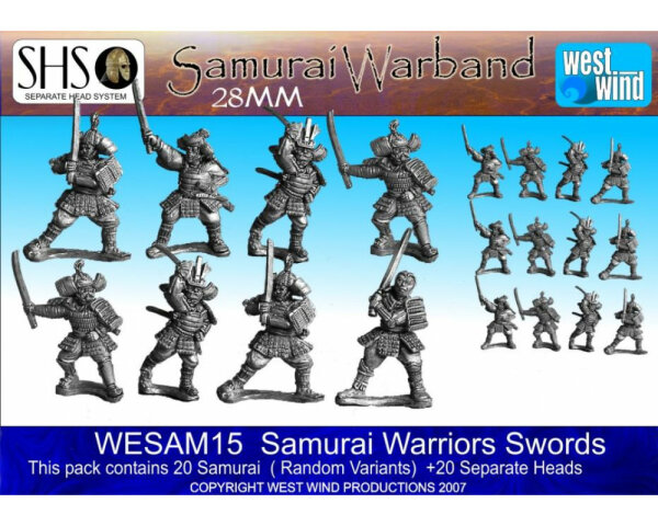 Samurai Warriors: Swords (20 Figures)