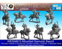 Mounted Samurai: Swords (8 Figures)