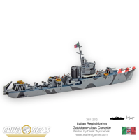 Cruel Seas: Italian Gabbiano-Class Corvette