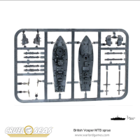 Cruel Seas: British Vosper MTB Sprue