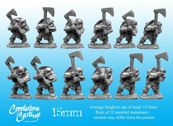 15mm Dwarf Axemen