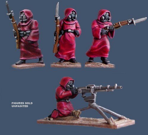 Weird Menace: Gasmask Cultists 2