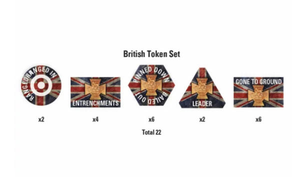 Great War: British Token Set